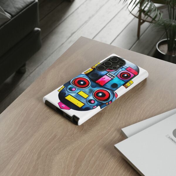 Rainbow Designs Robot On Tough Cases Custom Phone Cases For iPhone Google Pixel and Samsung Series - Image 94