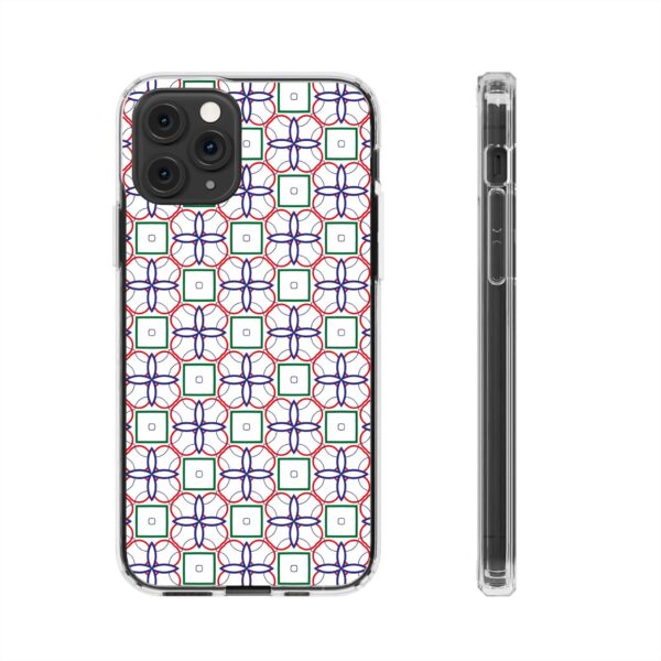 Intricate Geometric Design Clear Cases For iPhone & Samsung - Image 37