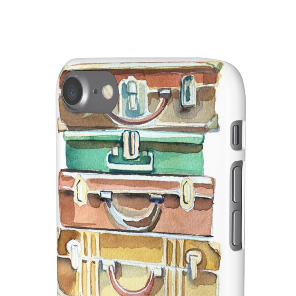 Suitcases stack Snap Cases Custom Phone Cases For Samsung Google Pixel and iPhone Lines - Image 14