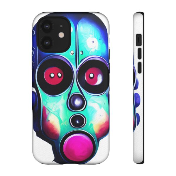 Rainbow Designs Robot On Tough Cases Custom Phone Cases For iPhone Google Pixel and Samsung Series - Image 34