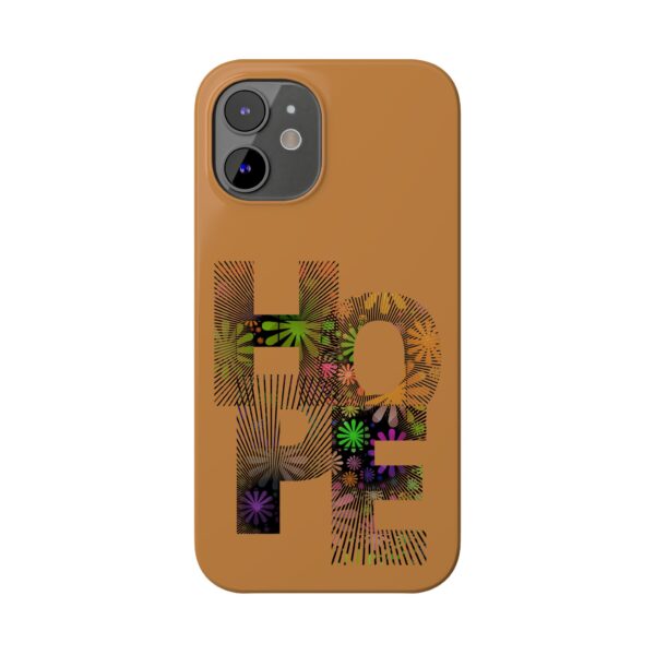 Rainbow Designs "HOPE" On Slim Phone Cases, Case-Mate For iPhone  and  Samsung - Image 43