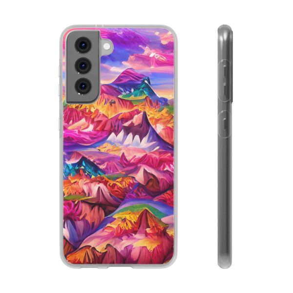 Rainbow Designs Colorful Nature  On Flexi Cases Custom Phone Cases For iPhone and Samsung Series - Image 155