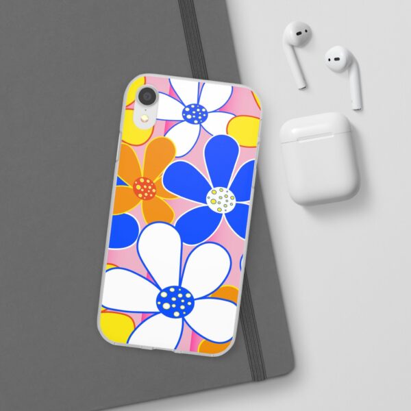 Cartoon Flowers Flexi Cases For iPhone and Samsung - Image 105