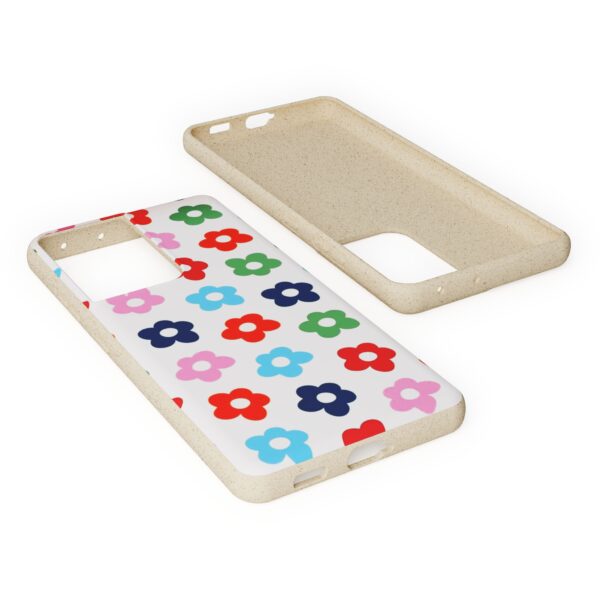 Modern Flower Pattern Biodegradable Cases 🌿🌼 For iPhone and Samsung! 📱🌿 - Image 136