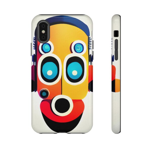 Rainbow Designs Robot On Tough Cases Custom Phone Cases For iPhone Google Pixel and Samsung Series - Image 5