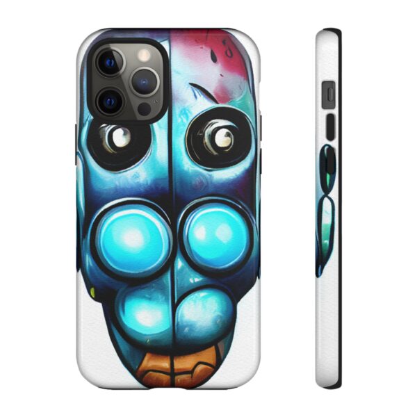 Rainbow Designs Robot On Tough Cases Custom Phone Cases For iPhone Google Pixel and Samsung Series - Image 35