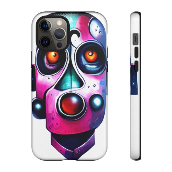 Rainbow Designs Robot On Tough Cases Custom Phone Cases For iPhone Google Pixel and Samsung Series - Image 35