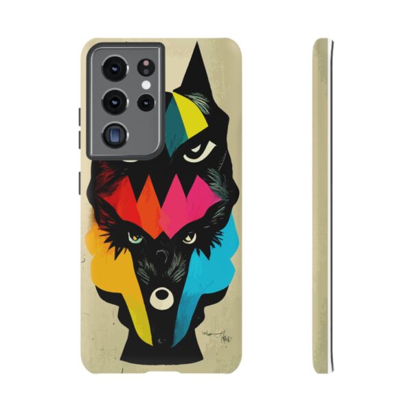 Rainbow Designs Wolf Head On Tough Cases Custom Phone Cases For iPhone Google Pixel and Samsung Series - Image 65