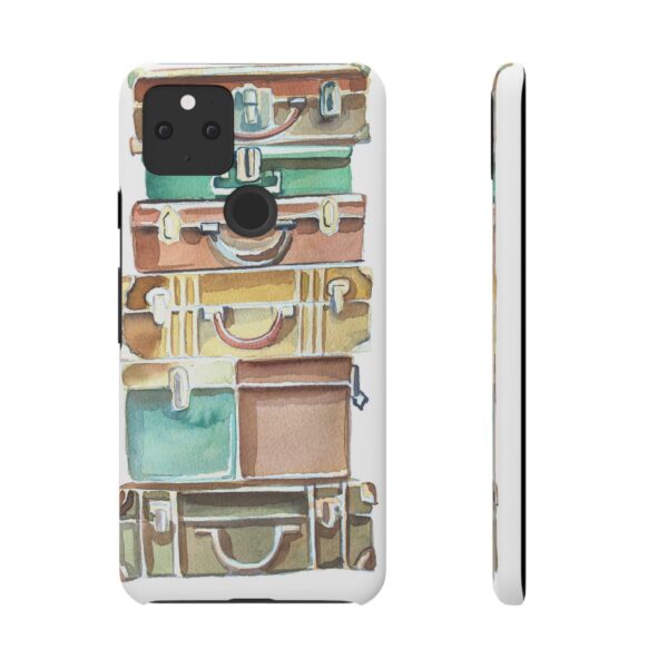 Suitcases stack Snap Cases Custom Phone Cases For Samsung Google Pixel and iPhone Lines - Image 102