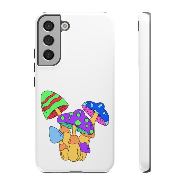 Rainbow Designs Mushrooms On Tough Cases Custom Phone Cases For iPhone and Samsung Series. - Image 87