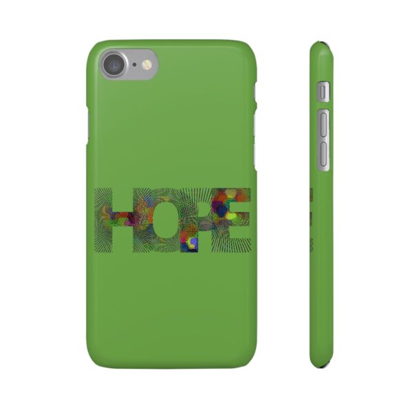 Rainbow Designs "HOPE" On Snap Cases For iPhone  and Samsung - Image 13