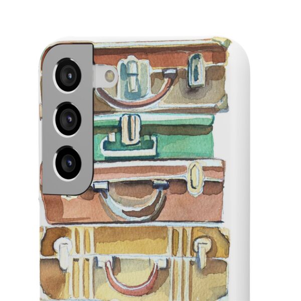 Suitcases stack Snap Cases Custom Phone Cases For Samsung Google Pixel and iPhone Lines - Image 131