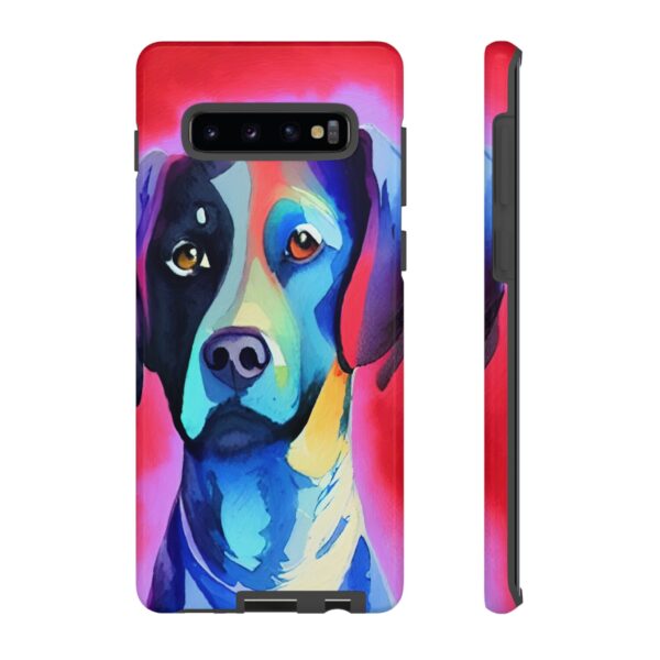 Rainbow Designs Dog Portrait On Tough Cases Custom Phone Cases For iPhone Google Pixel and Samsung Series - Image 15