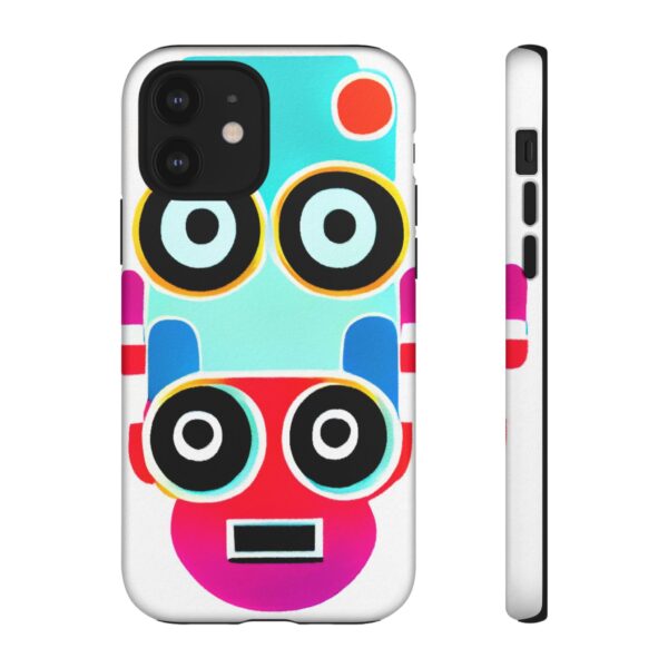 Rainbow Designs Robot On Tough Cases Custom Phone Cases For iPhone Google Pixel and Samsung Series - Image 34