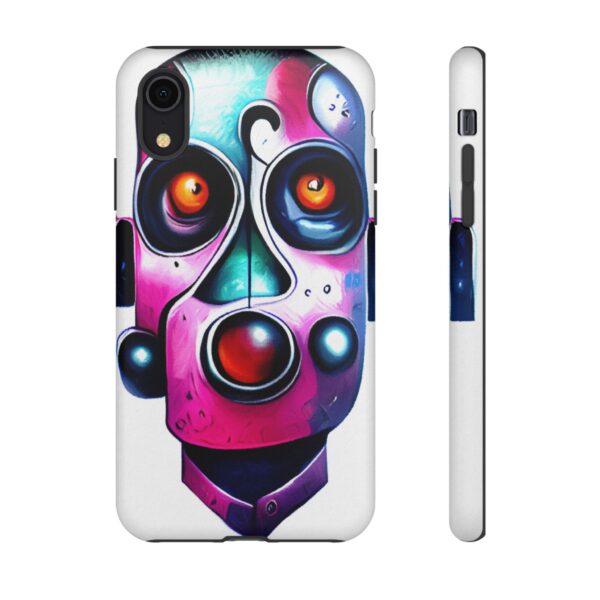 Rainbow Designs Robot On Tough Cases Custom Phone Cases For iPhone Google Pixel and Samsung Series - Image 8