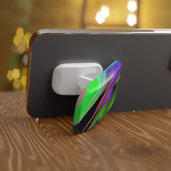 Rainbow Designs On Phone Click-On Grip For Custom Phone Case - Image 3