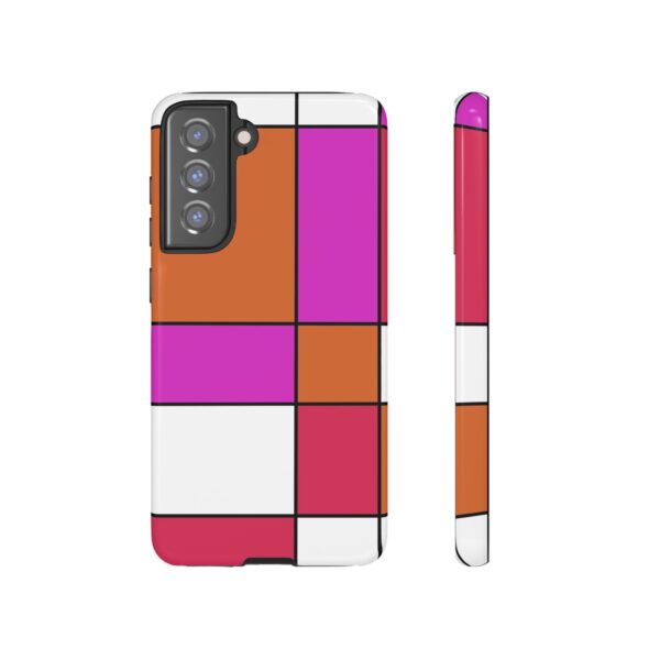 Rainbow Designs Mondrian Art On Tough Cases Custom Phone Cases For iPhone Google Pixel and Samsung Series - Image 79