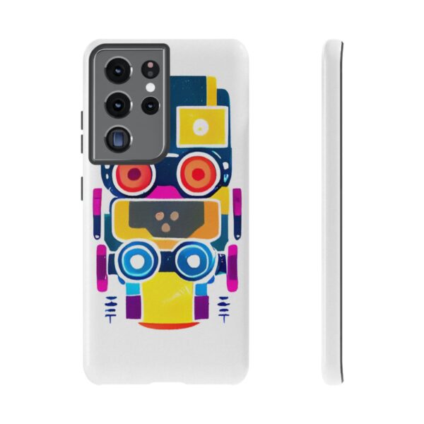 Rainbow Designs Robot On Tough Cases Custom Phone Cases For iPhone Google Pixel and Samsung Series - Image 63