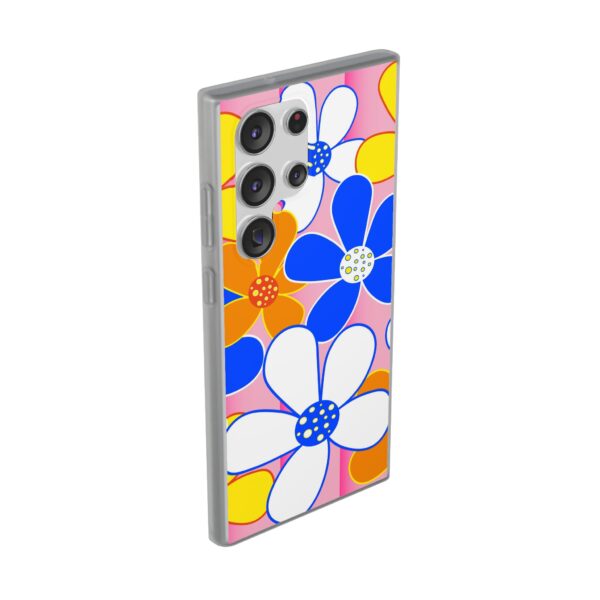 Cartoon Flowers Flexi Cases For iPhone and Samsung - Image 223