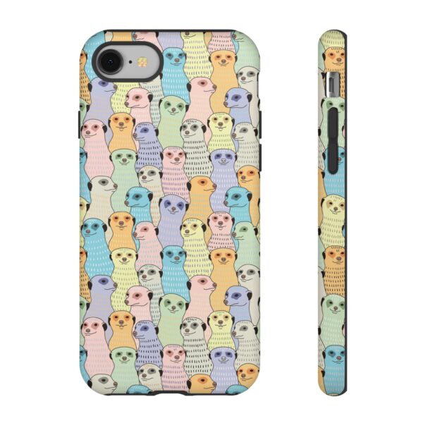 Rainbow Designs Merkats On Tough Cases Custom Phone Cases For iPhone and Samsung Series. - Image 2