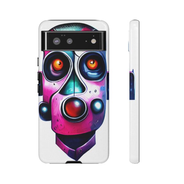 Rainbow Designs Robot On Tough Cases Custom Phone Cases For iPhone Google Pixel and Samsung Series - Image 71