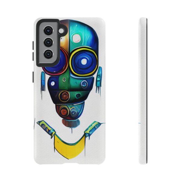 Rainbow Designs Robot On Tough Cases Custom Phone Cases For iPhone Google Pixel and Samsung Series - Image 31