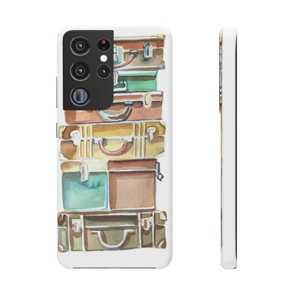 Suitcases stack Snap Cases Custom Phone Cases For Samsung Google Pixel and iPhone Lines - Image 120