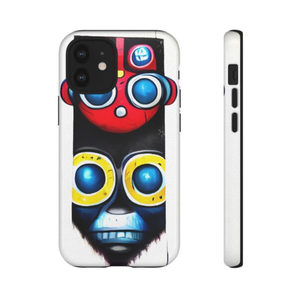 Rainbow Designs Robot On Tough Cases Custom Phone Cases For iPhone Google Pixel and Samsung Series - Image 31