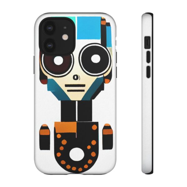 Rainbow Designs Robot On Tough Cases Custom Phone Cases For iPhone Google Pixel and Samsung Series - Image 34