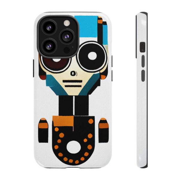 Rainbow Designs Robot On Tough Cases Custom Phone Cases For iPhone Google Pixel and Samsung Series - Image 47