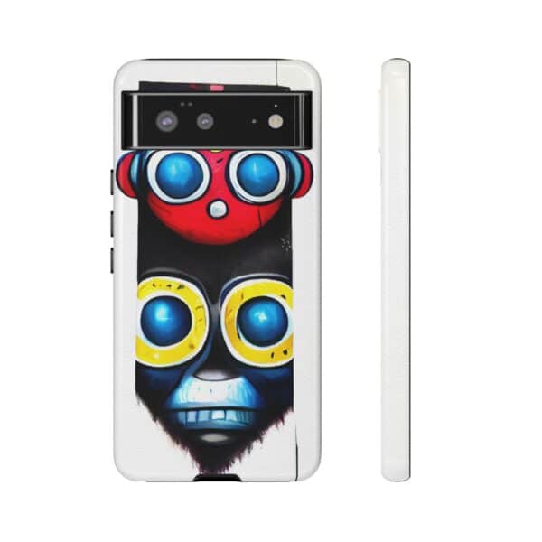 Rainbow Designs Robot On Tough Cases Custom Phone Cases For iPhone Google Pixel and Samsung Series - Image 71
