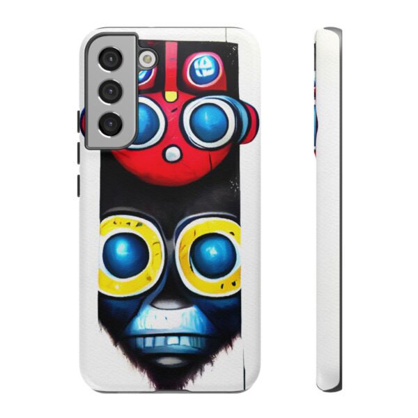 Rainbow Designs Robot On Tough Cases Custom Phone Cases For iPhone Google Pixel and Samsung Series - Image 89
