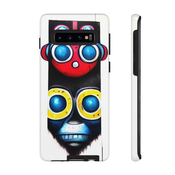 Rainbow Designs Robot On Tough Cases Custom Phone Cases For iPhone Google Pixel and Samsung Series - Image 16