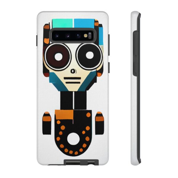 Rainbow Designs Robot On Tough Cases Custom Phone Cases For iPhone Google Pixel and Samsung Series - Image 15