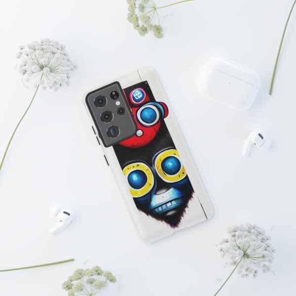 Rainbow Designs Robot On Tough Cases Custom Phone Cases For iPhone Google Pixel and Samsung Series - Image 66