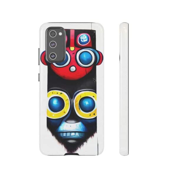 Rainbow Designs Robot On Tough Cases Custom Phone Cases For iPhone Google Pixel and Samsung Series - Image 75
