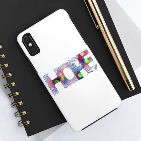 Rainbow Designs "HOPE" On Tough Phone Cases, Case-Mate For iPhone and Samsung Series - Image 9