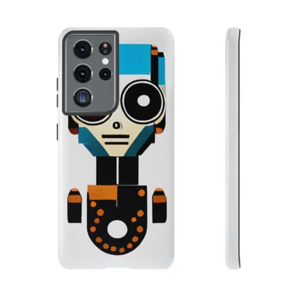 Rainbow Designs Robot On Tough Cases Custom Phone Cases For iPhone Google Pixel and Samsung Series - Image 63