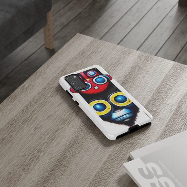Rainbow Designs Robot On Tough Cases Custom Phone Cases For iPhone Google Pixel and Samsung Series - Image 76