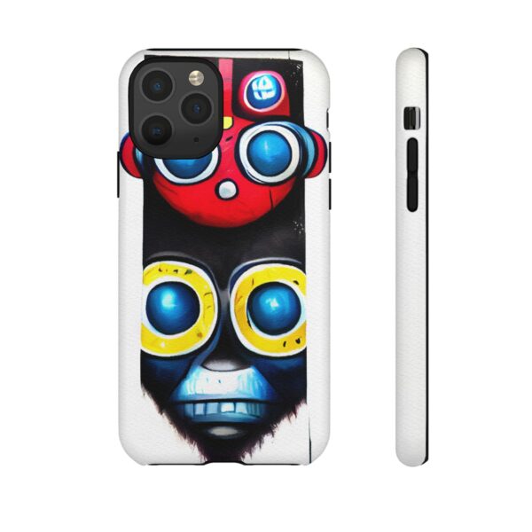 Rainbow Designs Robot On Tough Cases Custom Phone Cases For iPhone Google Pixel and Samsung Series - Image 22