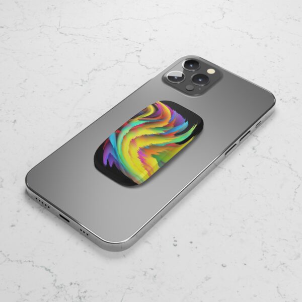 Rainbow Designs On Phone Click-On Grip For Custom Phone Case - Image 8