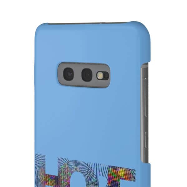 Rainbow Designs "HOPE" On Snap Cases For iPhone  and Samsung - Image 34