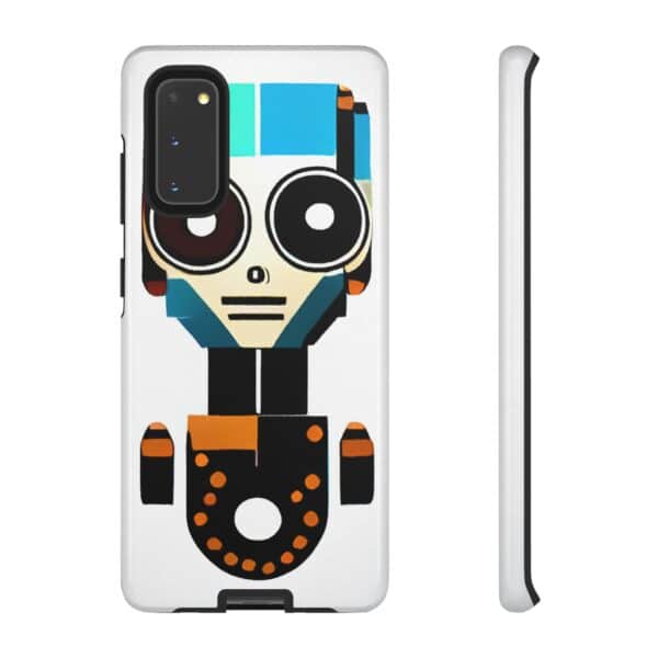 Rainbow Designs Robot On Tough Cases Custom Phone Cases For iPhone Google Pixel and Samsung Series - Image 25