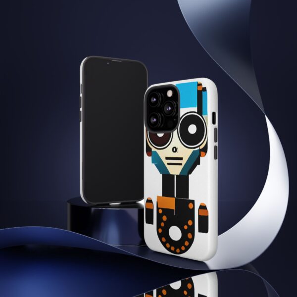 Rainbow Designs Robot On Tough Cases Custom Phone Cases For iPhone Google Pixel and Samsung Series - Image 50