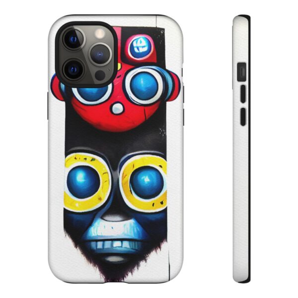 Rainbow Designs Robot On Tough Cases Custom Phone Cases For iPhone Google Pixel and Samsung Series - Image 38