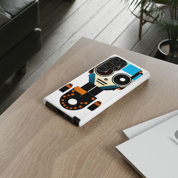 Rainbow Designs Robot On Tough Cases Custom Phone Cases For iPhone Google Pixel and Samsung Series - Image 94