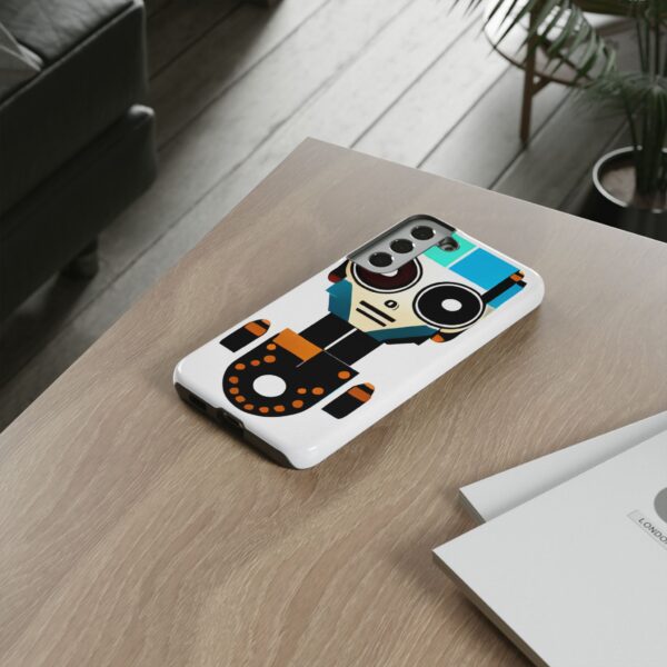 Rainbow Designs Robot On Tough Cases Custom Phone Cases For iPhone Google Pixel and Samsung Series - Image 88