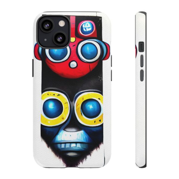 Rainbow Designs Robot On Tough Cases Custom Phone Cases For iPhone Google Pixel and Samsung Series - Image 41
