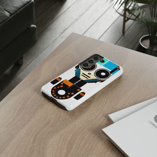 Rainbow Designs Robot On Tough Cases Custom Phone Cases For iPhone Google Pixel and Samsung Series - Image 84