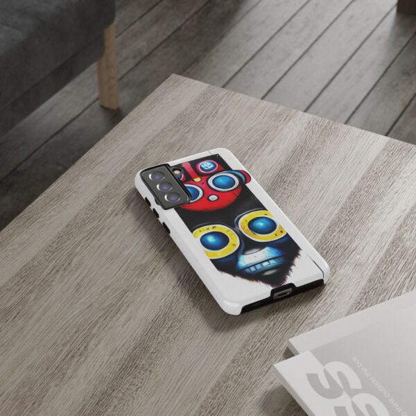 Rainbow Designs Robot On Tough Cases Custom Phone Cases For iPhone Google Pixel and Samsung Series - Image 80